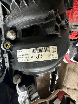 Z14XEP 55353615 0280600048 Коллектор впускной Opel Corsa D Арт e12456322, вид 3