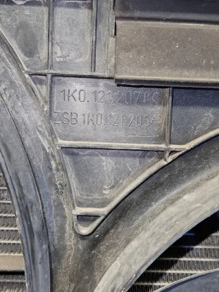 1K0121207bc Радиатор (основной) Volkswagen Passat B6 Арт e12368968, вид 6