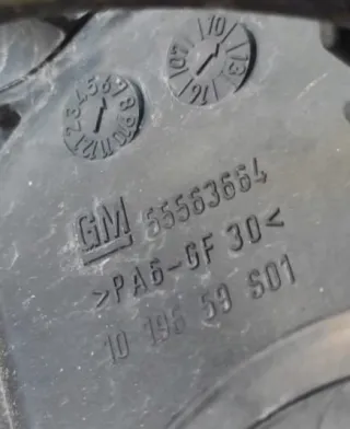 A14XER 55563664 1049662S01 A12XER B12XER B14XER 55562270 0280158181 0280151315 Коллектор впускной Opel Adam Арт e12194692, вид 2