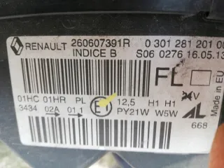 260607391R Фара левая Renault Captur Арт e12111048, вид 11