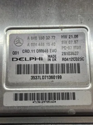 A6461503272 Блок управления двигателем Mercedes E W211 Арт e11700576, вид 4