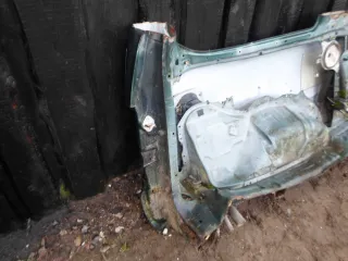3-х дверный Четверть задняя левая Toyota Land Cruiser Prado 90 Арт 00059681, вид 3