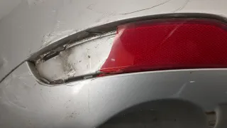  Бампер задний серебристый Volvo V50 Арт 20446325, вид 2