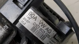 03D903025J Генератор Skoda Fabia 2 Арт 20353074, вид 3