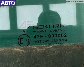  Стекло двери задней левой Seat Alhambra 1 restailing Арт 55129871, вид 2