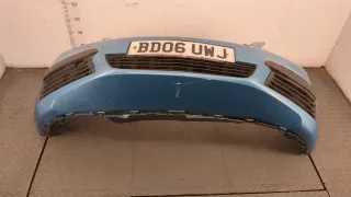  Бампер передний синий Opel Zafira B Арт 20449975, вид 1