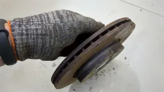  Диск тормозной передний Opel Corsa C Арт 20449393, вид 2