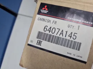 6407A145 Молдинг переднего бампера левая Mitsubishi Outlander 3 Арт Z352624, вид 6