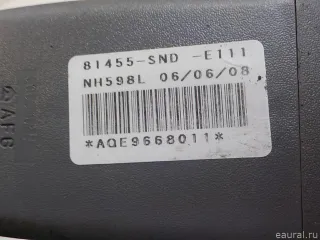 81455SNDE11ZB Ответная часть ремня безопасности Honda Civic 8 restailing Арт E84387740, вид 8