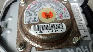  Подушка безопасности водителя Mitsubishi ASX Арт HOK07J301, вид 5