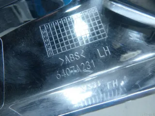 Рамка противотуманной фары левой Mitsubishi Outlander 3 restailing 2 2014г. 6400H703 - Фото 10