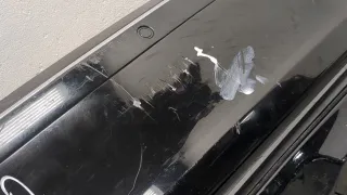  Бампер задний черный BMW 7 E65/E66 Арт 20451320, вид 4