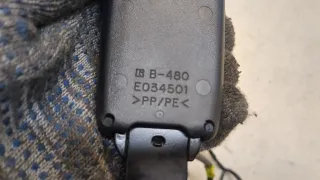 E034501 Замок ремня безопасности Mitsubishi Lancer 10 Арт 20345574, вид 3