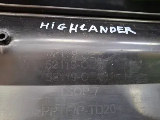 521190E952, 521190e831, 8 Бампер тойота, тоёта хайлендер у70 (у Toyota Highlander 3 restailing Арт 380078RM, вид 14