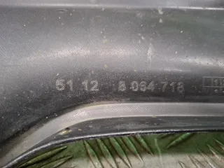 51128064718, 9 Накладка бампера BMW 5 G30/G31 Арт 380421RM, вид 9