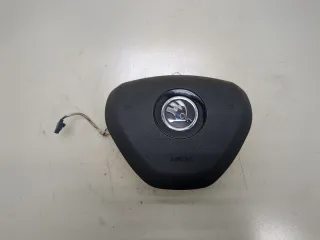 5E0880201B Подушка безопасности водителя Skoda Octavia A7 Арт 20314429, вид 1