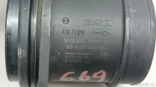 31312734 Расходомер воздуха (массметр) Volvo XC90 1 Арт E103097669, вид 5