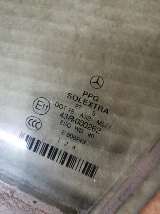 A2117250310 Стекло двери Mercedes E W211 Арт 2-129626, вид 5