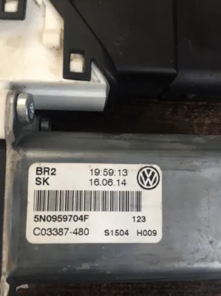 5N0959704F Моторчик стеклоподъемника Volkswagen Tiguan 1 Арт 2-241534, вид 4