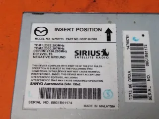 14790753 Блок управления радио Mazda CX-9 1 Арт 2-290569, вид 5