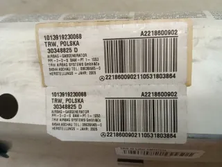 A2218600902 Подушка безопасности Mercedes S W221 Арт 2-521983, вид 7
