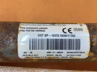 0589-P1-000343 Подушка безопасности боковая (шторка) Chevrolet Tahoe 4 Арт 2-965224, вид 3