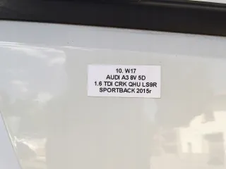 LS9R,17685370626 Дверь передняя правая Audi A3 8V Арт AL17685370626, вид 14