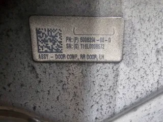 600639400G Дверь задняя левая Tesla model S Арт AL17700062935, вид 13