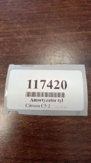 AMORTYZATOR Амортизатор задний левый Citroen C5 2 Арт AL17753186080, вид 8