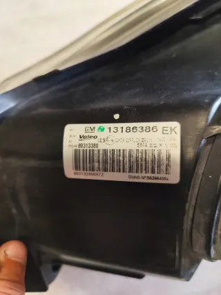 KR,13186386,EK Фара передняя правая Opel Corsa D Арт AL17649347142, вид 9