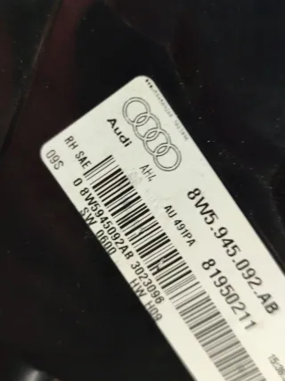 8W5945092AB Фонарь задний правый Audi A4 B9 Арт AL17682288277, вид 10