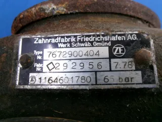 1164601780 Насос ГУР Mercedes E W123 Арт AL17739569873, вид 3