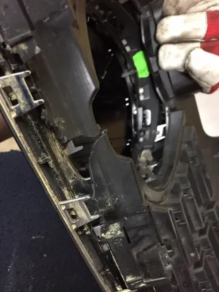 3C8853653A,lukcarsQZ8 Решетка радиатора Volkswagen Passat CC Арт AL17625053592, вид 4