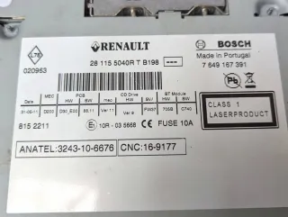 281155040R Магнитола (аудио система) Renault Scenic 3 Арт AL17671511967, вид 11