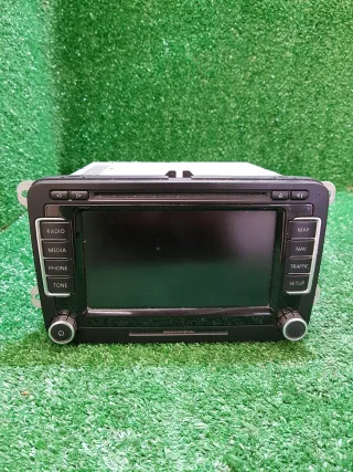 1T0035680A Магнитола (аудио система) Volkswagen Eos Арт AL17700316949, вид 1