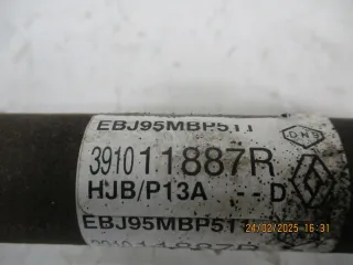 391011887R Полуось передняя левая (приводной вал, шрус) Nissan Juke 1 Арт AL17640311862, вид 4