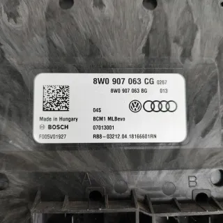 8W0907063CG Блок комфорта Audi A4 B9 Арт AL17636750164, вид 7