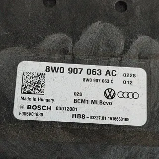 8W0907063AC Блок комфорта Audi A4 B9 Арт AL17636985768, вид 6