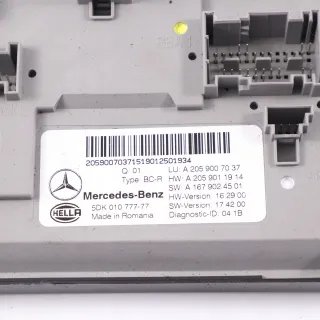 A2059007037 Блок комфорта Mercedes C W205 Арт AL17665188639, вид 4