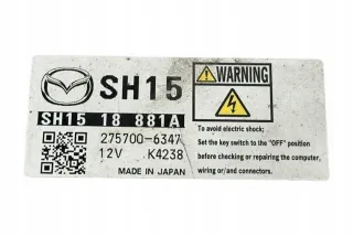 SH1518881A Блок управления двигателем Mazda RX-8 Арт AL17575656859, вид 4