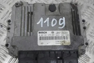 0281011275 Блок управления двигателем Renault Scenic 2 Арт AL17597313345_2, вид 4
