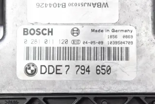 7794650 Блок управления двигателем BMW 5 E60/E61 Арт AL17642931498, вид 7