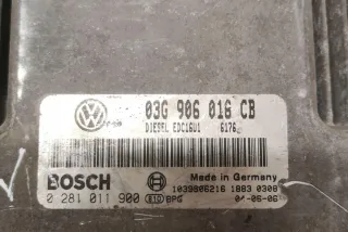 0281011900 Блок управления двигателем Volkswagen Golf 5 Арт AL17646092863, вид 3