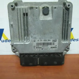 55593981 Блок управления двигателем Opel Corsa D Арт AL17656989095, вид 1
