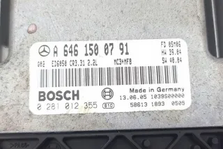 A6461500791 Блок управления двигателем Mercedes Viano Арт AL17661867764, вид 8