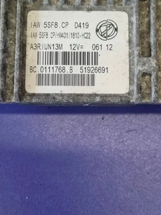  Блок управления двигателем Fiat Panda 3 Арт AL17694704324, вид 2