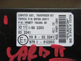 89661-0DC21 Блок управления двигателем Toyota Yaris 2 Арт AL17738069912, вид 3