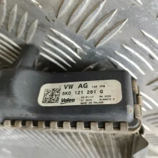 5K0121251Q Радиатор основной Skoda Yeti Арт AL17637210397, вид 5