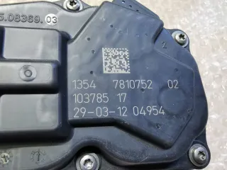 7810752 Блок дросселя BMW 5 F10/F11/GT F07 Арт AL17706969399, вид 5