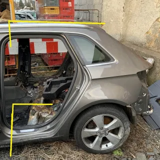 8V4-LY1P-488516lewy Панель кузова задняя Audi A3 8V Арт AL17738091893, вид 9